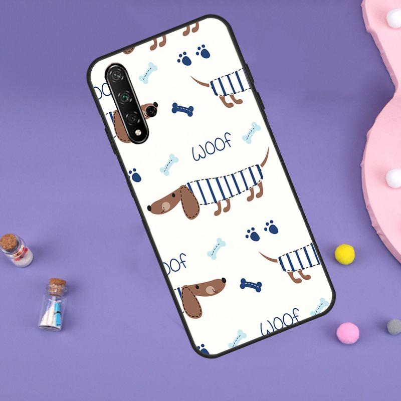 Sausage Dog Dachshund Quotes For Huawei Nova 11i 12i 8i 7i 3i 9 10 SE Y60 Y61 Y70 Y72 Y73 Y90 Y91 P20 P30 P40 Lite Case