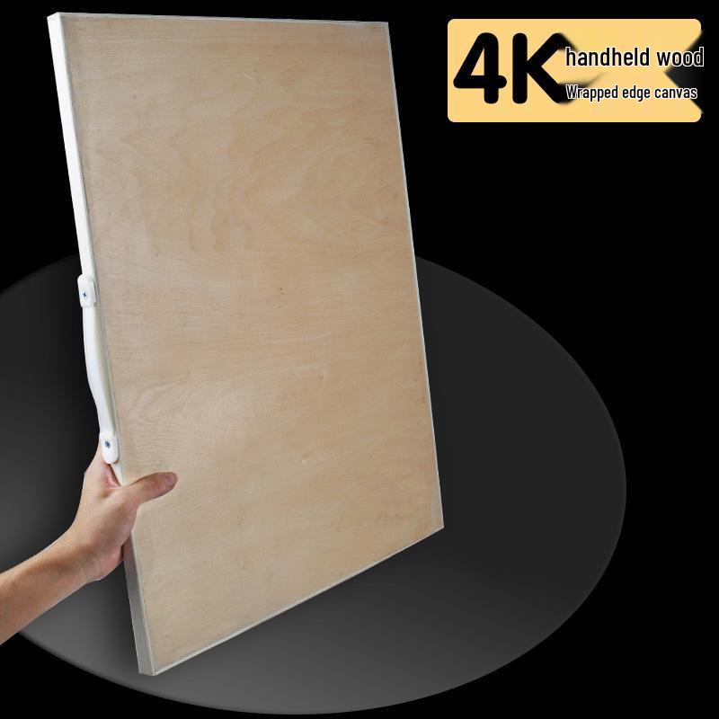 Ultra-thin 4K Basswood Art Drawing Board, Portable 8K Hollow Wooden Sketch Pad for Beginners