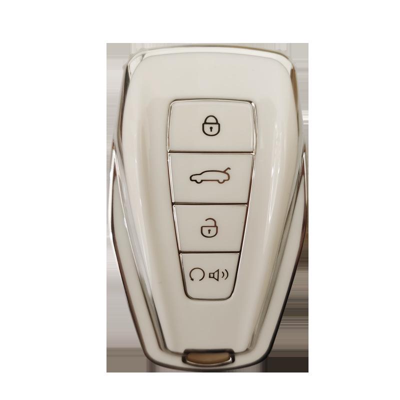 Compatible Key Case for Geely Xingrui, Boyue L, Xingyue, Emgrand GS, Binyue Cool, Icon, Galaxy E5/A7