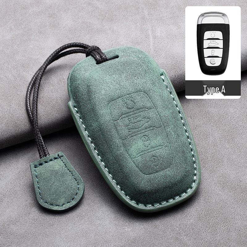 Compatible Key Shell for Hongqi H5, E-HS9, HS5, H9, EQM5, HS7 Car Interior Accessories