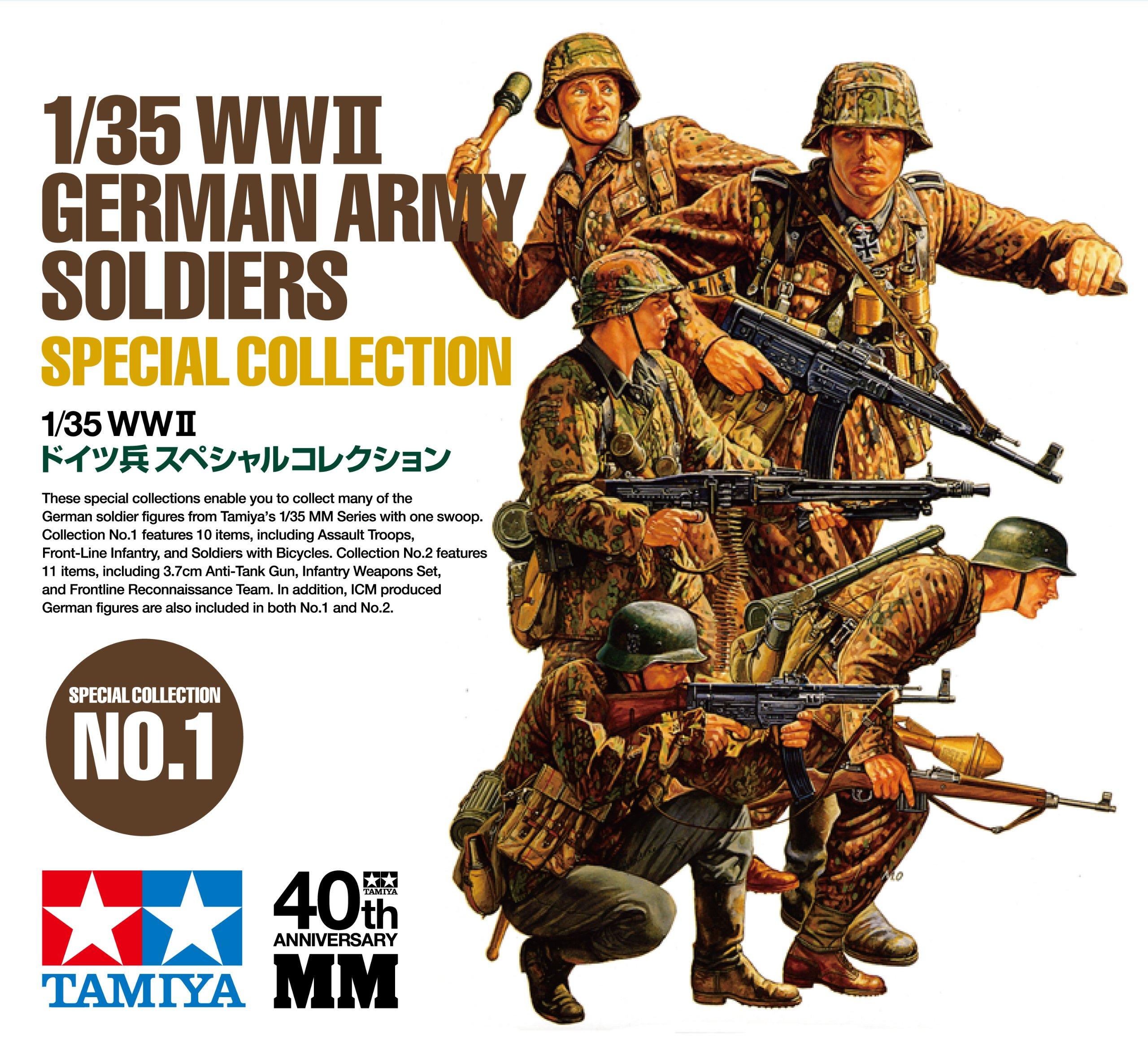 

Tamiya Scale Limited Series 135 WWII German Soldier Special Collection No.1