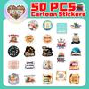 50 Reading Text Stickers Learn Reading Reading Reading Hobby Book Book Decoration