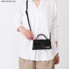 OUTLET JACQUEMUS Shoulder Bag LE BAMBINO Small Handbag 213BA006 Black Color