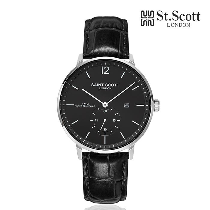 

ST.SCOTT LONDON ST5115LSBB Мужские кожаные часы Ymir