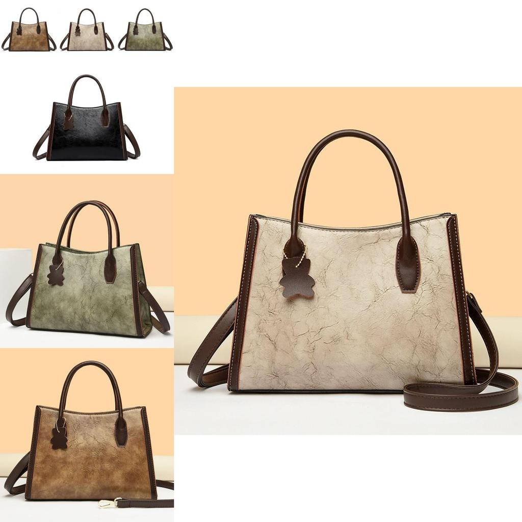 Stylish And Versatile Large Capacity Tote Bag For Women In Soft Pu Leather 2024