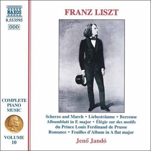 

CD FRANZ LISZT; JENÖ JANDÓ - Complete Piano Music 10 855395 Japan ObiClassical Used