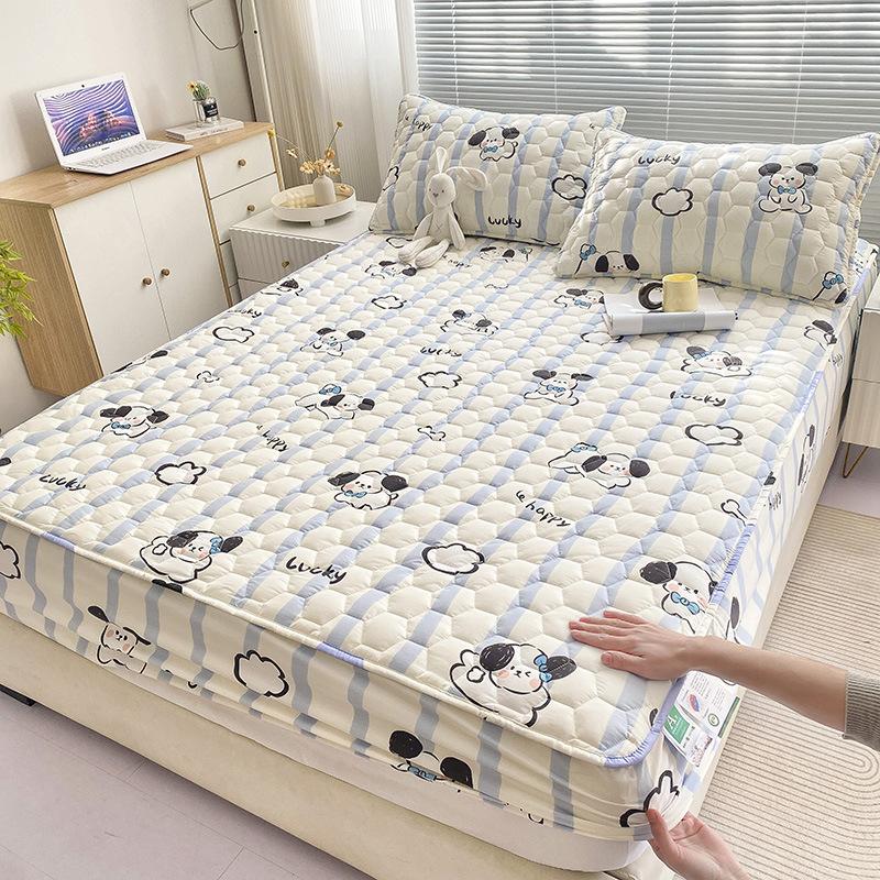 New Class a All Cotton Quilted Fitted Sheet Waterproof To Prevent Leakage of Urine Mattress Cover