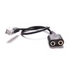 3,5mm na RJ9 Jack Adaptér PC Náhlavní souprava Audio Kabelový konvertor Telefonní Použití