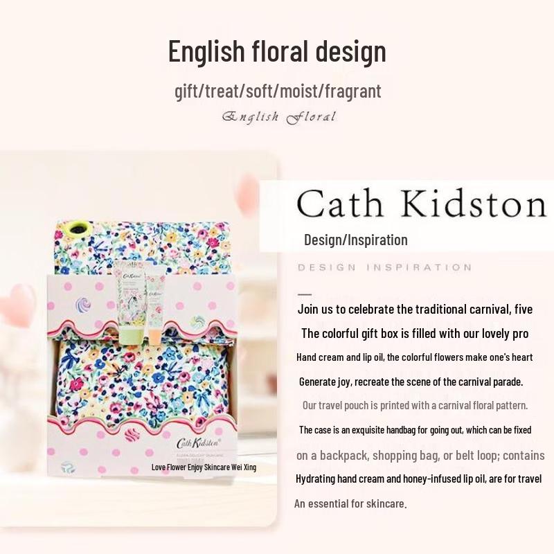 Cath Kidston Moisturizing Hand Cream Gift Set (30g x 3)