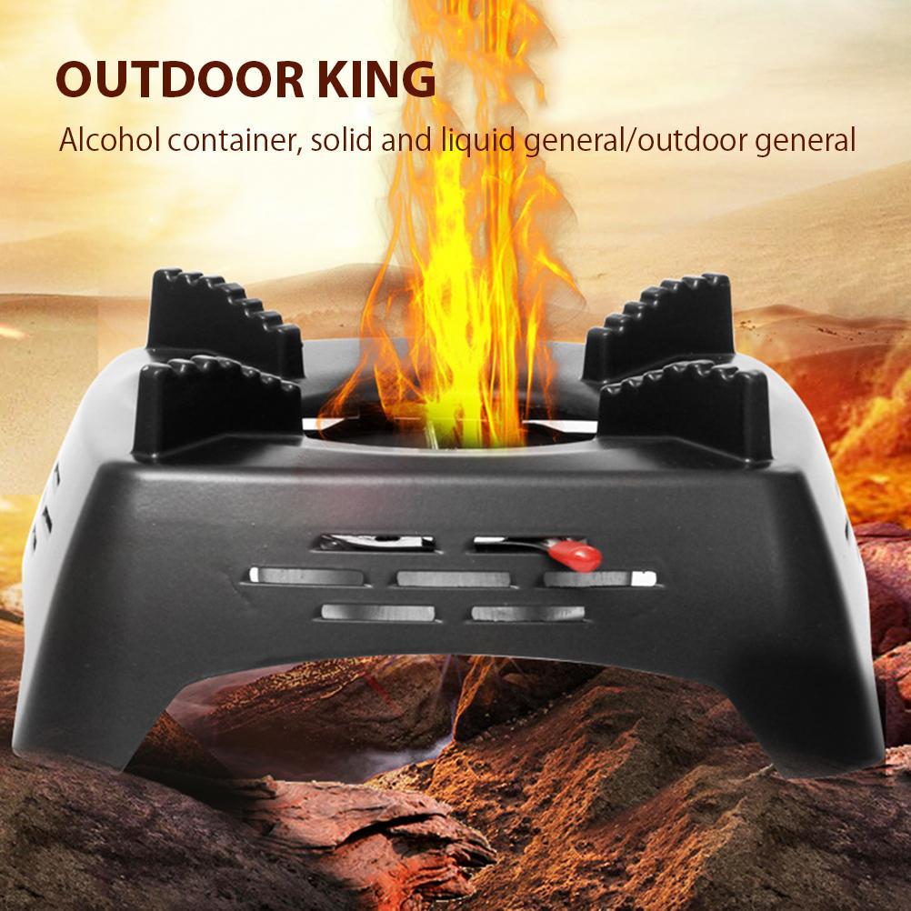 Przenośny piecyk alkoholowy na biwak, grill, piknik, bez zanieczyszczeń