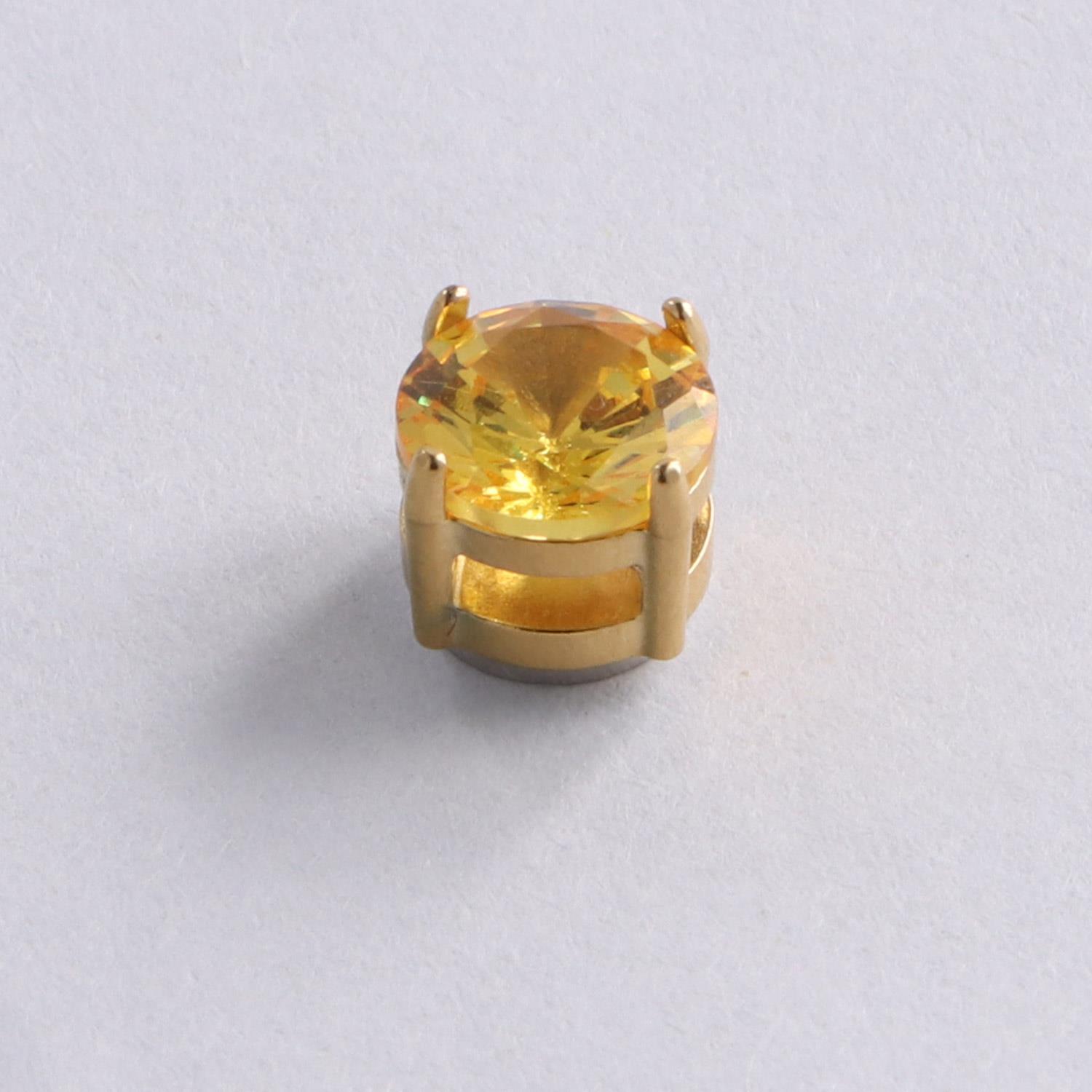 

1 пара магнитных клипс для ушей, серьги-гвоздики с цирконами, без прокола, магнитный фейковый пирсинг ушей для женщин и мужчин, ювелирные изделия для личности 8mm