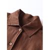 Women's 2025 Fall/Winter Long Sleeve Linen Shirt - Elegant Commuter Layering Top