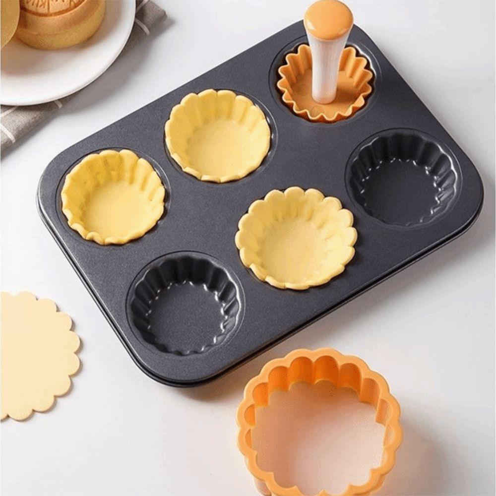 Non-Stick Tart Press Mold Set Dishwasher-Friendly Dessert Baking Molds Cake Molds Dessert Items