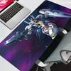 Mauspad Mobile Suit Gundam Anime Groß Gummi PC Computer Gaming Zubehör Mauspad Schreibtischunterlage Verriegelungskante Gamer Teppich
