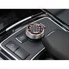 Car Middle Console Multimedia Button Sticker Real Carbon Fiber For Benz E-Class