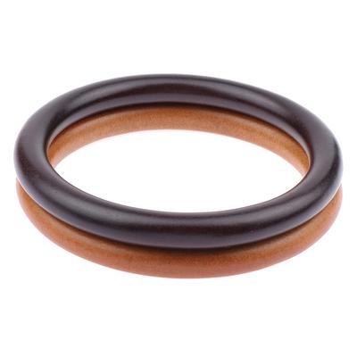 1Pc Manico per borsa rotondo in legno Anello per borsa Manici per borsa Sostituzione Fai da te Borsa Bagaglio Accessori per la realizzazione di borse artigianali