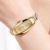 New Fashion Oval Diamond Women's Quartz Bracelet Wristwatch
