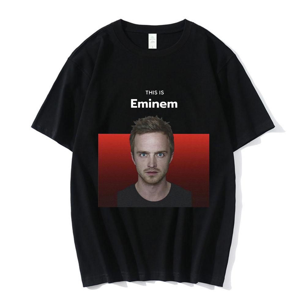 

Breaking Bad T-shirt Funny This Is Eminem Jesse Pinkman Meme Graphic T-shirts Men Women s Retro Vintage Cotton T Shirts S