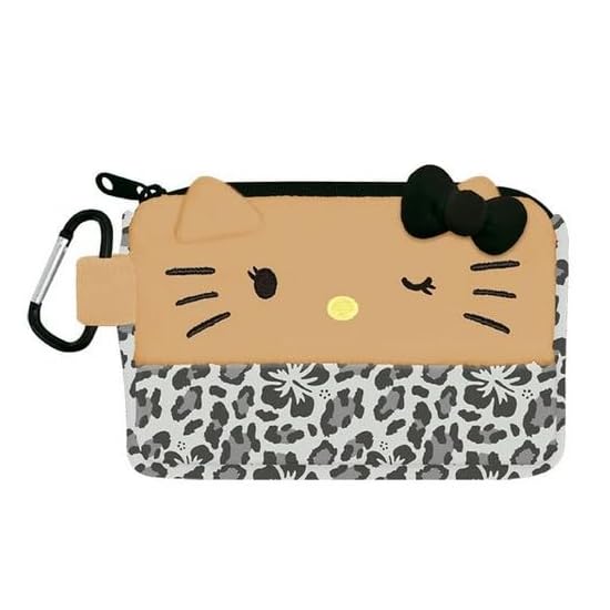 Hello Kitty Tissue Pouch Sun-tanned Kitty Leopard B0F51Y6153