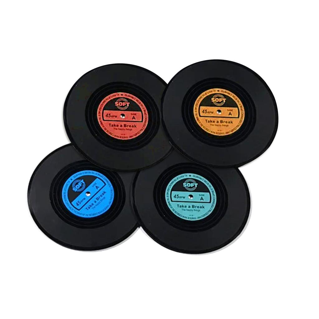 Sottobicchiere Universale in Vinile Resistente al Calore Antiscivolo Tazza Regalo di Compleanno
