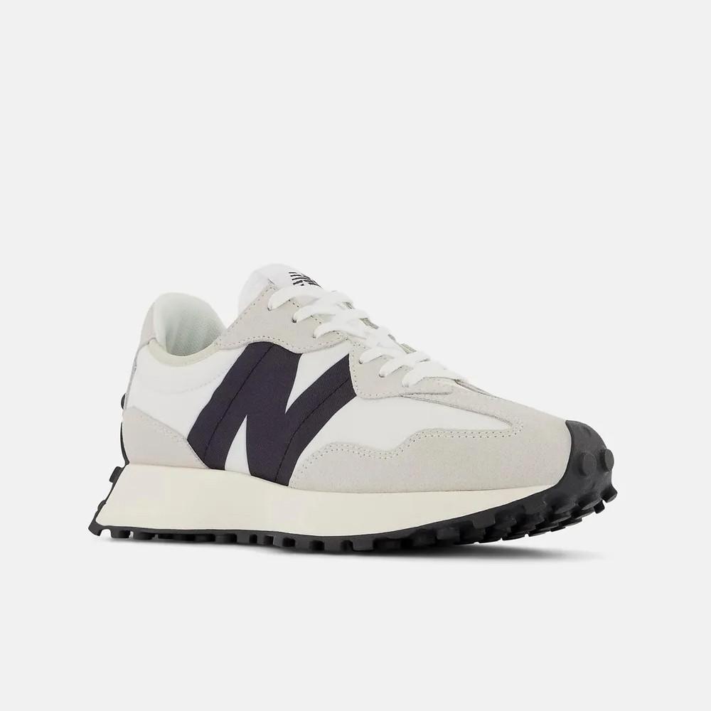 New Balance 327 White Black MS327FE