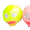 Luminous Skull Stress Ball Toy Anxiety Relief Glow-in-the-dark Squeeze Ball Sensory Toy Kids Teens Adults Portable Soft TPR Ball Pinch Fidget Toy
