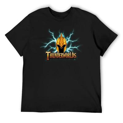Thunderworlds Logo T-Shirt Shirts Graphic Tee Man Clothes Shirts Graphic Designer Shirts T-shirt Men