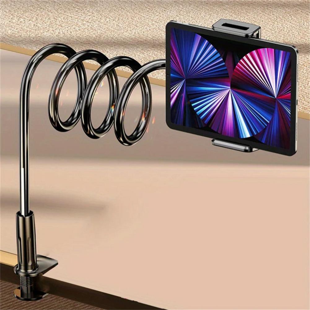 Tablet Cell Phone Bracket Lazy Bracket Adjustable Universal 360 Degree Rotation Flexible Long Arms Clip Mount Gooseneck Phones Stand