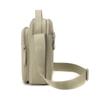 Nylon Crossbody Bag with Top Handle and Multiple Zipper Pockets for Daily Use Men Women