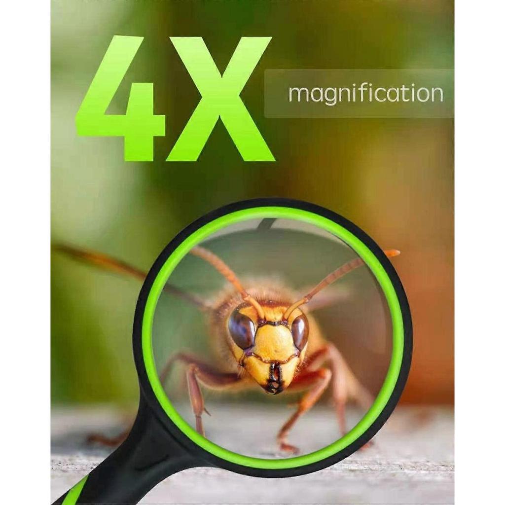 Magnifying Glasses, Magnifying Glass 4X Handheld Reading Magnifier for Seniors