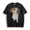 Playful Pug T-Shirt - Goofy Smiley Dog Design Unisex Tee