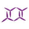 10 Pairs 7040 3 Blade Propeller Durable Polycarbonate Lightweight Replacement Tri Blade Propeller for 7inch 8inch FPV