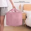 Foldable Foot Tub Polyester Double Layer Collapsible Camping Bucket with Storage Bag for Outdoor