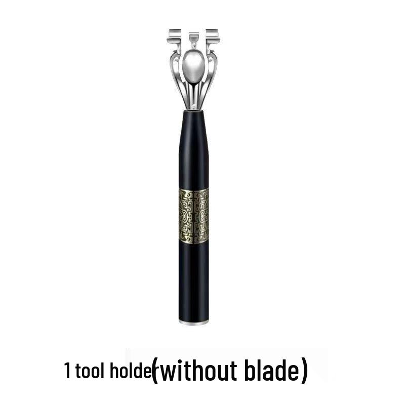 Chinese Style Men's 6-Layer Razor with Gillette-Compatible Blades
