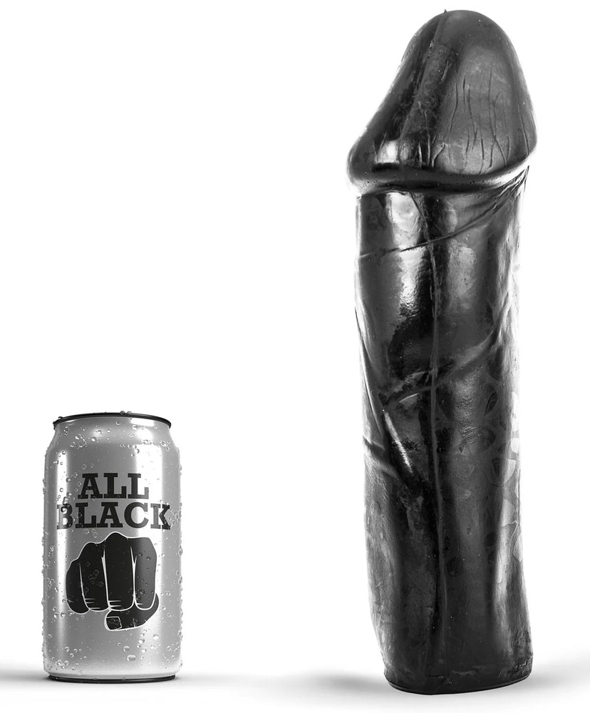Gode AB49 Ak-47 Ganz Schwarz 25 x 8.5cm - Ganz Schwarz - Dildos XXL - Breite + über 8cm