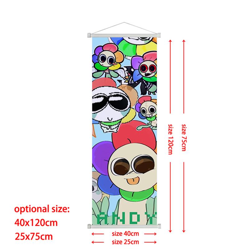 Dandy's World Wallpaper Wall Artwork Canvas Painting Picture Print Hanging Scroll Poster Home Decoration Gaming Room Art