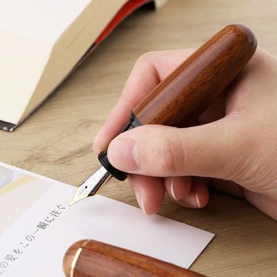 MAJOHN Q1 Krótki Uroczy Pióro Wieczne Notes Ręczny Cienkopis Piszący Mały Gruby Długopis Artykuły Szkolne Biurowe Artykuły Papiernicze