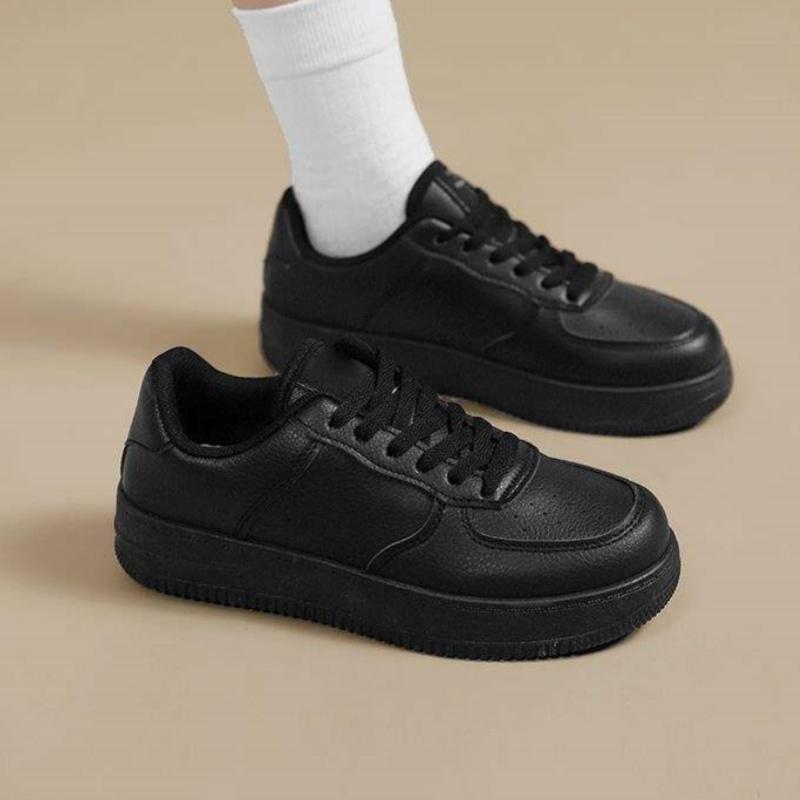 Spring/Autumn Round Head Thick Bottom Anti Slip Casual Sports Shoes Fashion New Style Breathable Elegant Flat Shoes for Women
