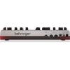 Behringer Analog Bassline Synthesizer TD-3-MO-SR Modded Out USB DIN MIDI VCF MIDI CC Control Sub-Oscillator Overdrive 16-Step Sequencer Silver