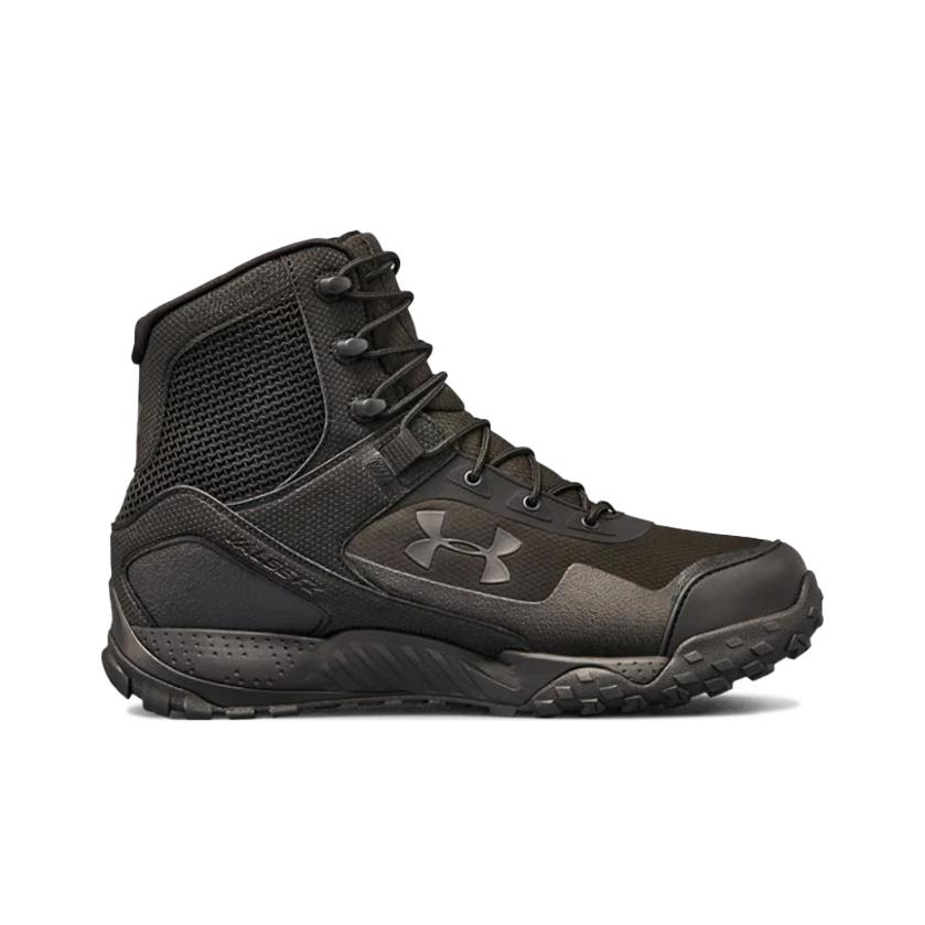 Under Armour Valsetz Rts 1.5 Wide High Top Hiking Shoes Men Hiking Shoes Black 3021035-001