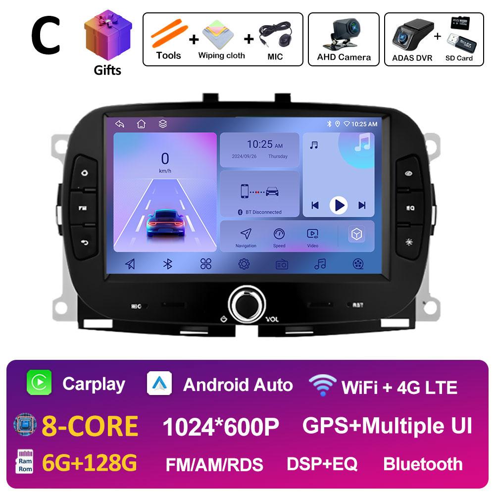 

Для FIAT 500 2016 2017 2018 2019 Android Смарт Система Мультимедіа Carplay Вентилятор охолодження GPS Навігація DSP Стерео WIFI Аксесуари