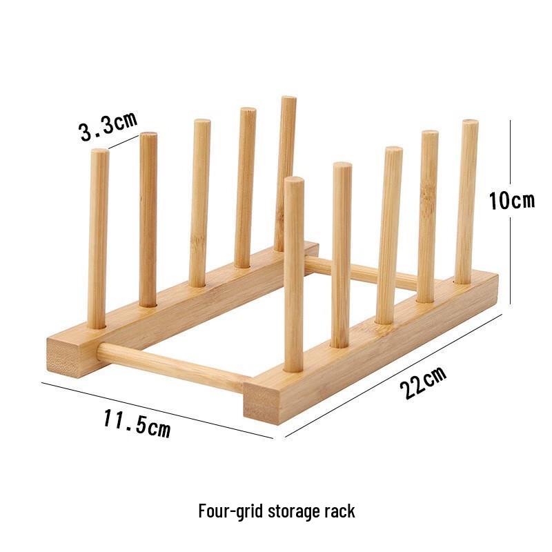 Bamboo Multi-purpose Storage & Drain Rack
