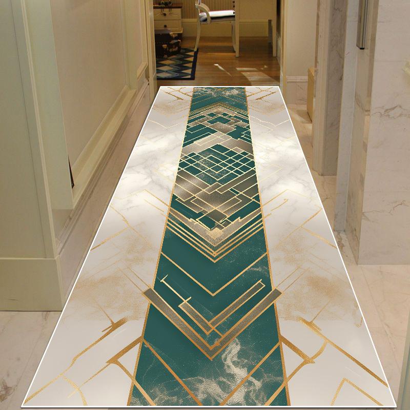 Teppiche im europäischen Stil für Flur, Diele, Loungebereich, Luxus-Flurläufer, Durchgang, Türbereich, Bodenmatten, anpassbar