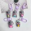 Adorable Cartoon Hippo Keychain: Cute Pendant for Bags & Gifts