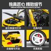 New Style 1:24 Mitsubishi EV09 carbon fiber modified version Alloy Model Car  Exquisite Toy car boys Gift collectibles