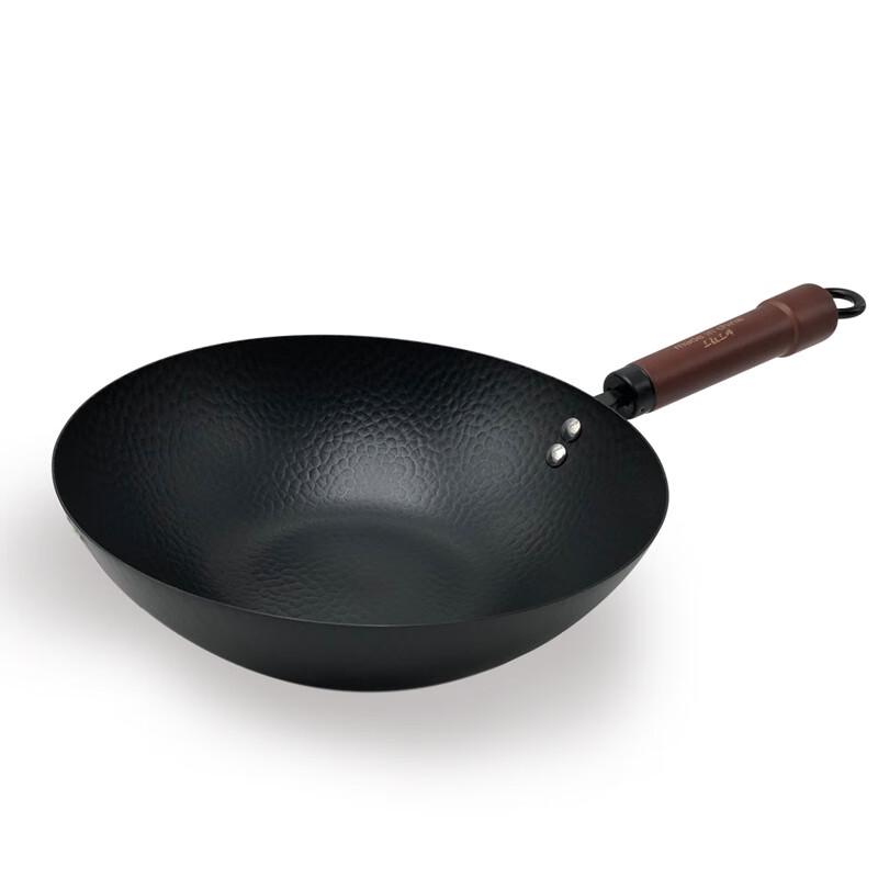

San Shu San Shen Wrought Iron Stir-Fry Wok