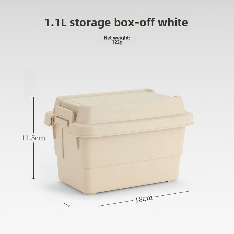 Scatola Mini Portatile da Esterno per Condimenti e Attrezzi da Barbecue