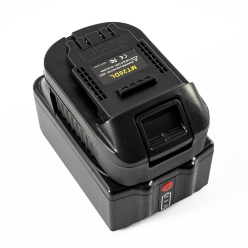 Mt20Dl Battery Adapter For Makita 18V Li-Ion Battery For Dewalt 18V 20V Battery