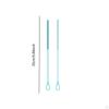 2 Pieces Silicone Straw Brushes Long Lightweight Portable Reusable Bottle for