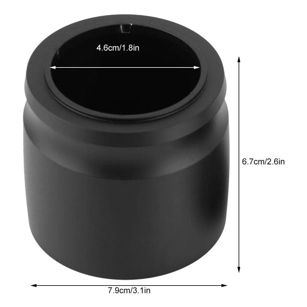 Blind Shaker for 58 Portafilter Aluminum Alloy Espresso Dosing Funnel Brewing Bowl Portafilter Dosing Ring Distributor Coffee